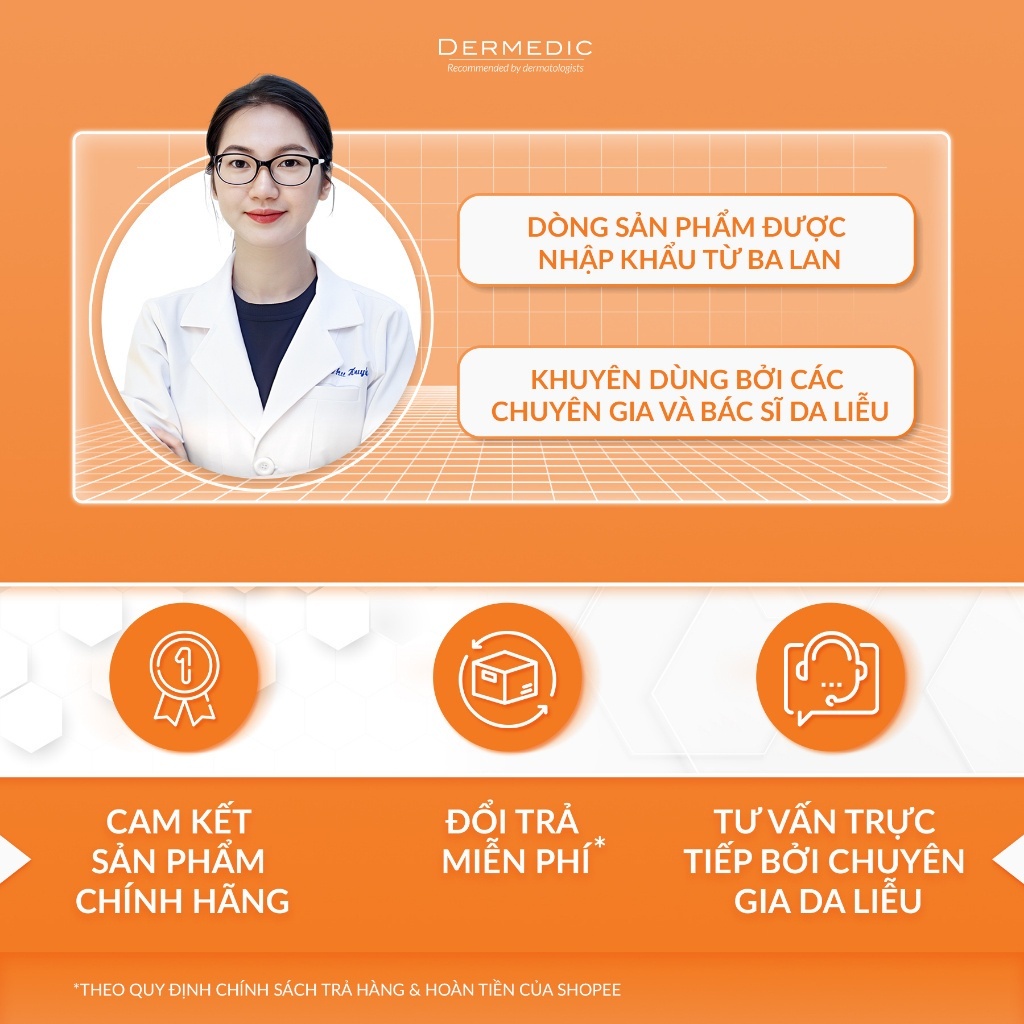 Kem chống nắng dành cho da dầu Dermedic Sunbrella Sun Protection Cream Oily and Combination Skin SPF 50+ (50g)