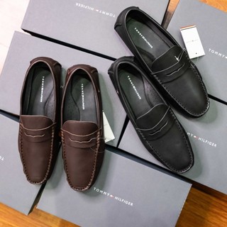 Giày tây nam Tommy Hilfiger full box, giày lười Tommy Hilfiger, giày lười công sở cho nam Tommy mẫu mới 2023