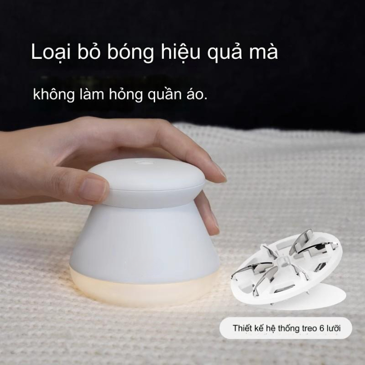 Máy Cắt Lông Xù Xiaomi Sothing DSHJ-S-2002 Có Đèn Led - Máy Cắt Lông Xù Quần Áo -  Lưỡi Thép Không Gỉ, An Toàn Tuyệt Đối