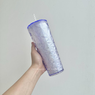 [Chính hãng] Ly Starbucks Diamond Glitter Purple 710ml