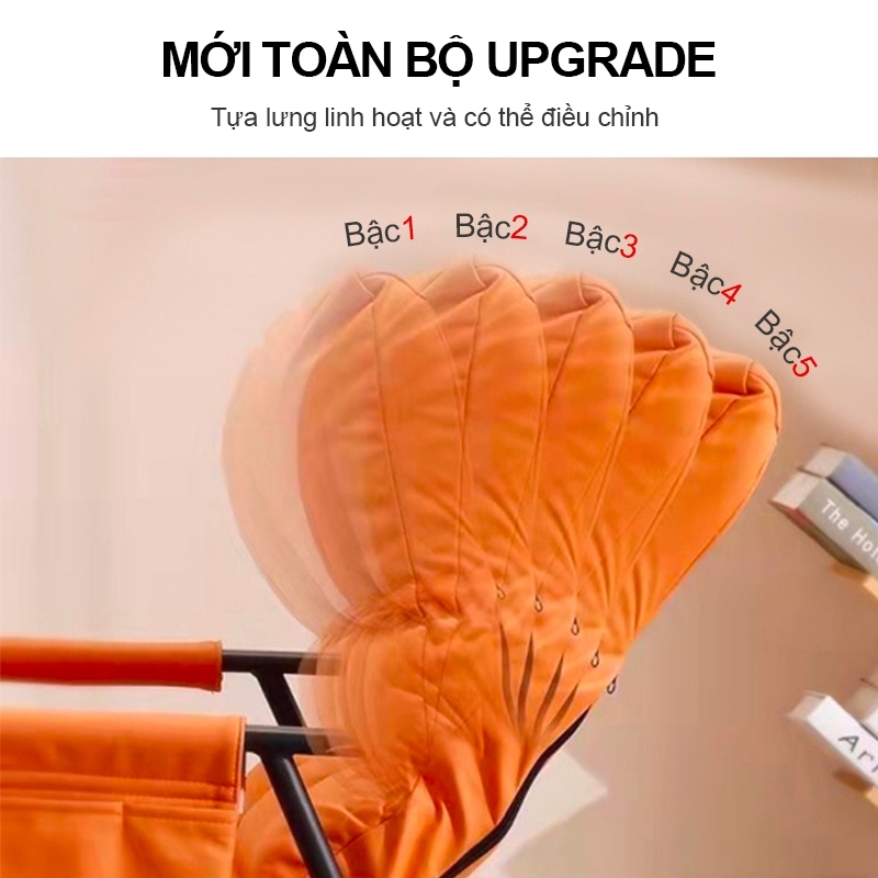 Ghế lười thư giãn GinGin Decor khung thép cacbon chắc chắn, Ghế Sofa bập bênh mặt da cao cấp độ đàn hồi cao | BigBuy360 - bigbuy360.vn