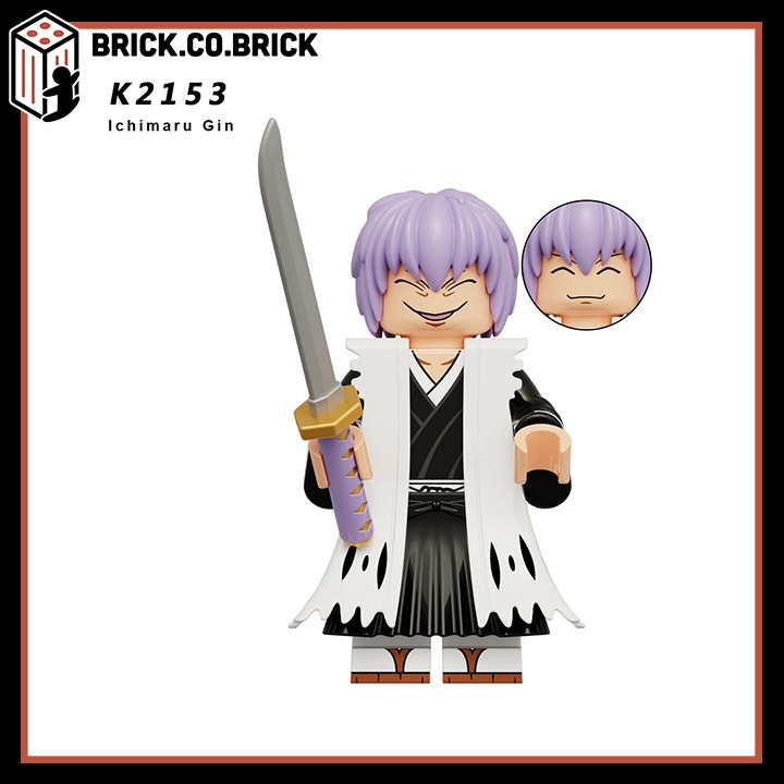 Bleach Mô hình Lắp ráp Nhân vật Sứ Giả Thần Chết Đồ chơi Ichigo Renjin Gin Yhwach Sousuke  KDL820