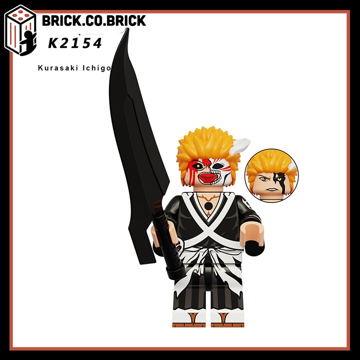 Bleach Mô hình Lắp ráp Nhân vật Sứ Giả Thần Chết Đồ chơi Ichigo Renjin Gin Yhwach Sousuke  KDL820