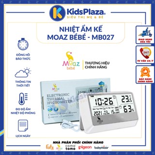 NHIỆT ẨM KẾ ĐA NĂNG MOAZ BÉBÉ MB027 - BẢO HÀNH CHÍNH HÃNG