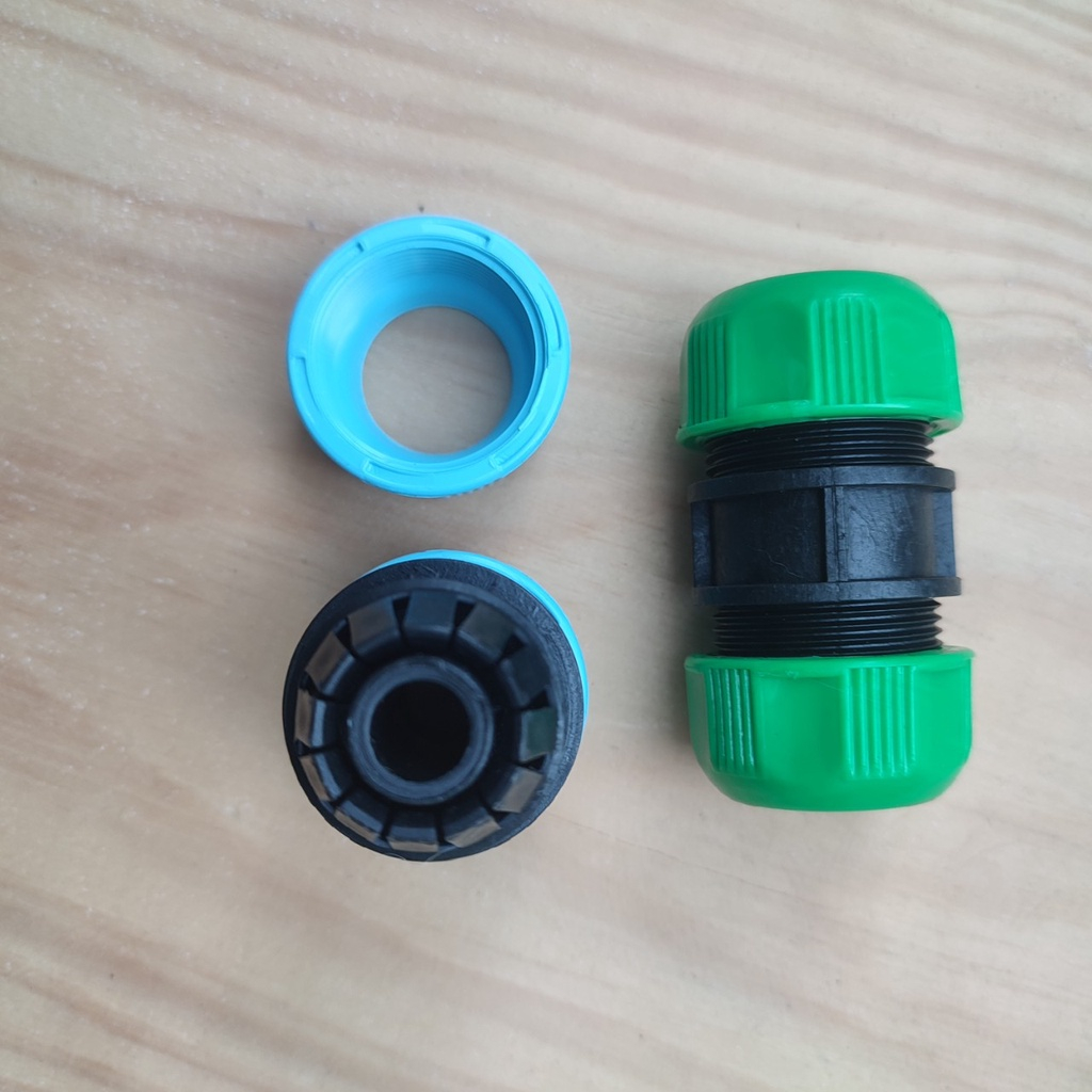1 cái Cút nối ống nước nhanh cho ống nhựa mềm 12-27mm khớp nối vòi nước tưới cây làm vườn rửa xe