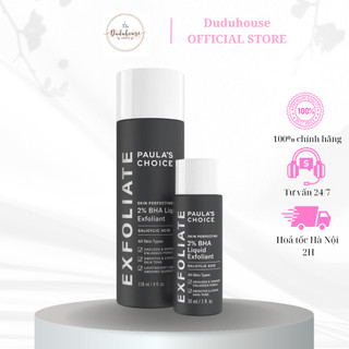Dung Dịch Tẩy Da Chết Paula’s Choice 2% BHA Liquid dạng lỏng 30ml Duduhouse