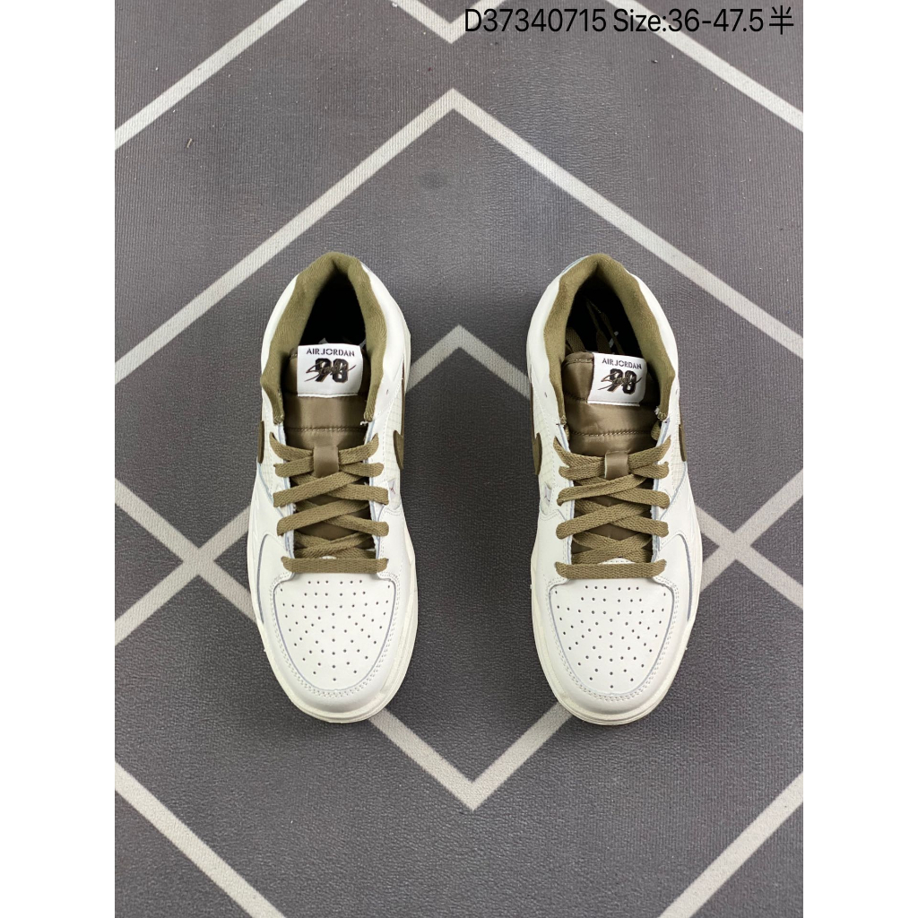 Giày thể thao Jordan Stadium 90 Trắng Xanh, Trắng Nâu bản hot 2023 đủ size nam nữ giá tại xưởng