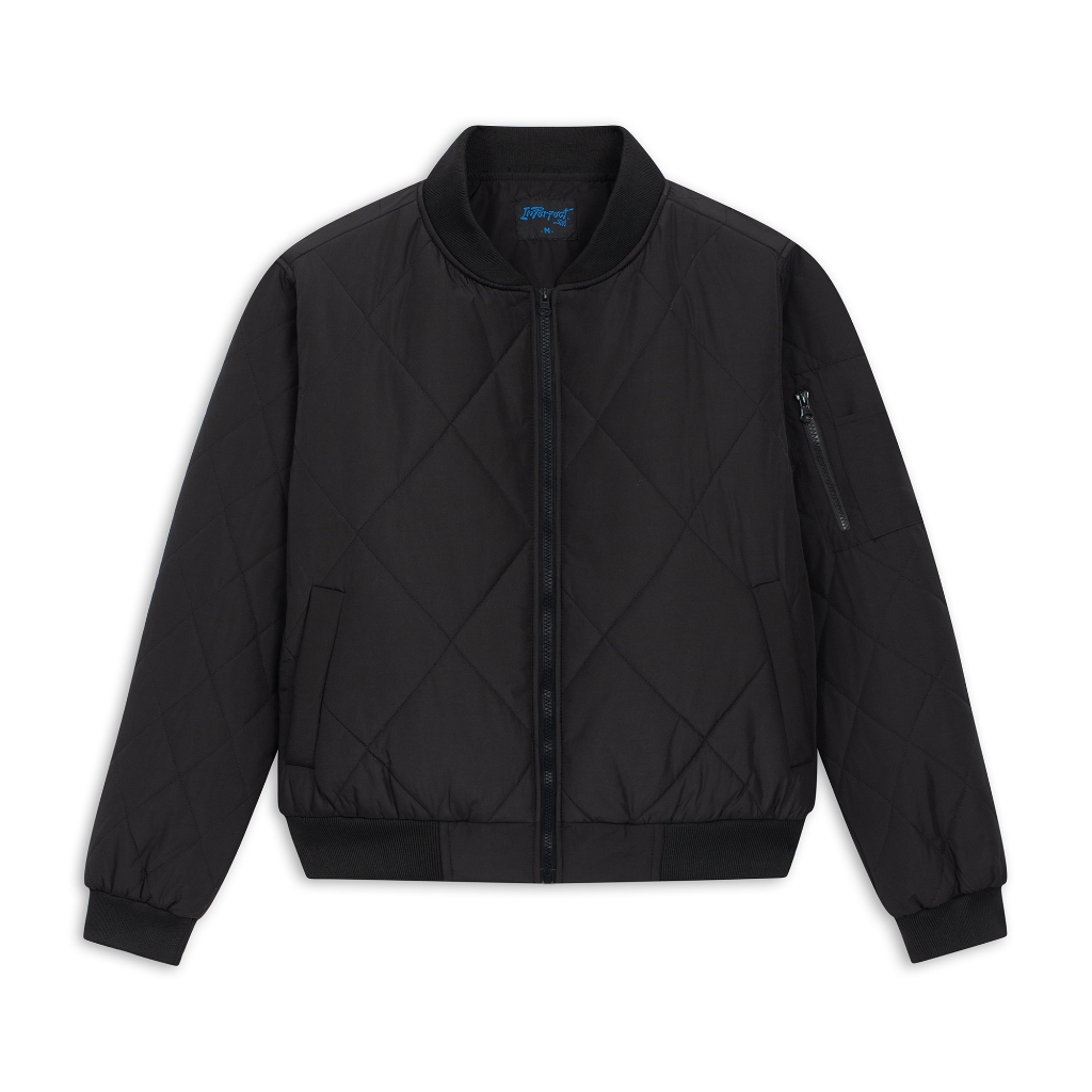 Áo Khoác Bomber basic trần bông quả trám bao giặt máy - Snomad