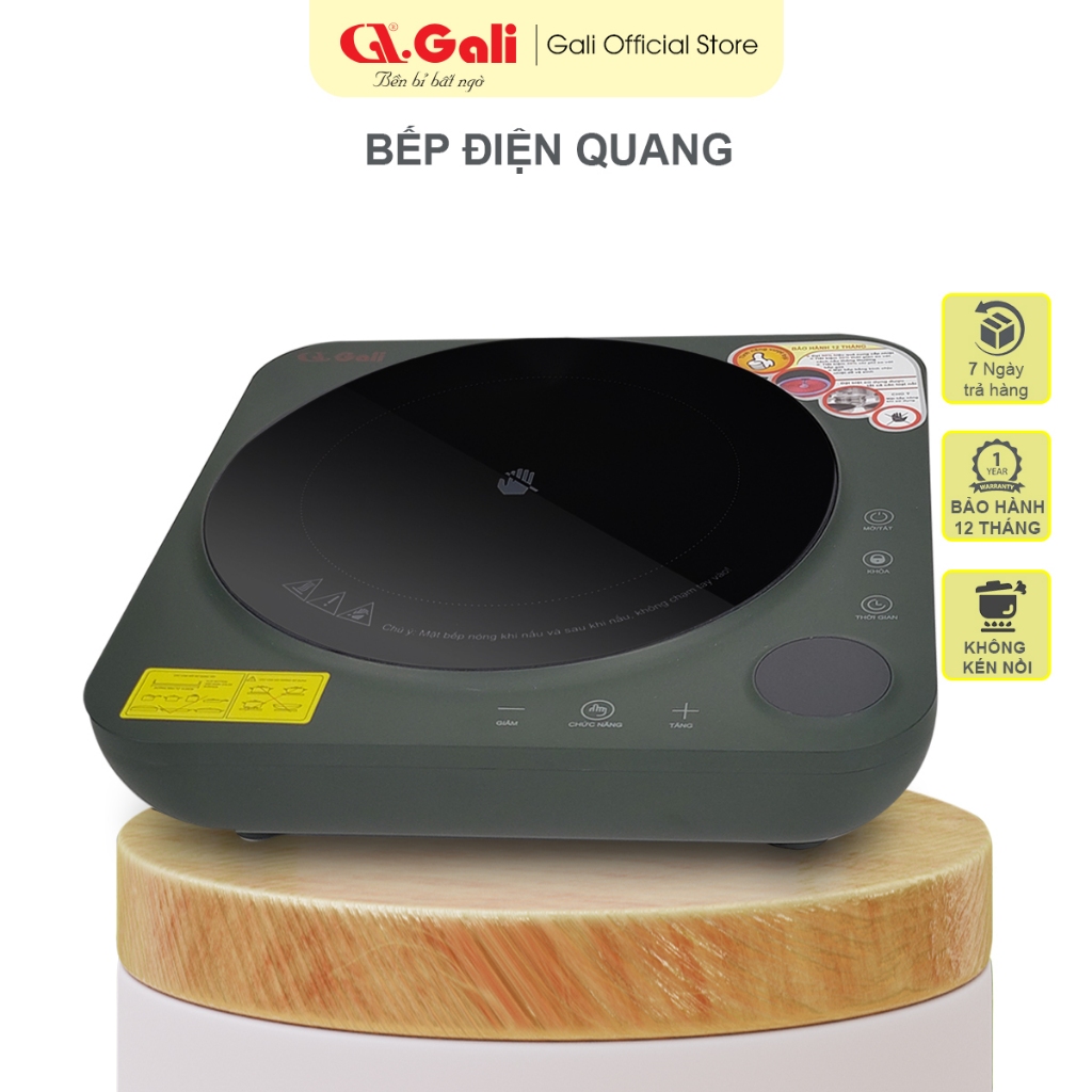 Bếp điện quang Gali GL-2024 giải pháp hoàn hảo cho bếp nhà bạn thiết kế nhỏ gọn. Bảo hành chính hãng