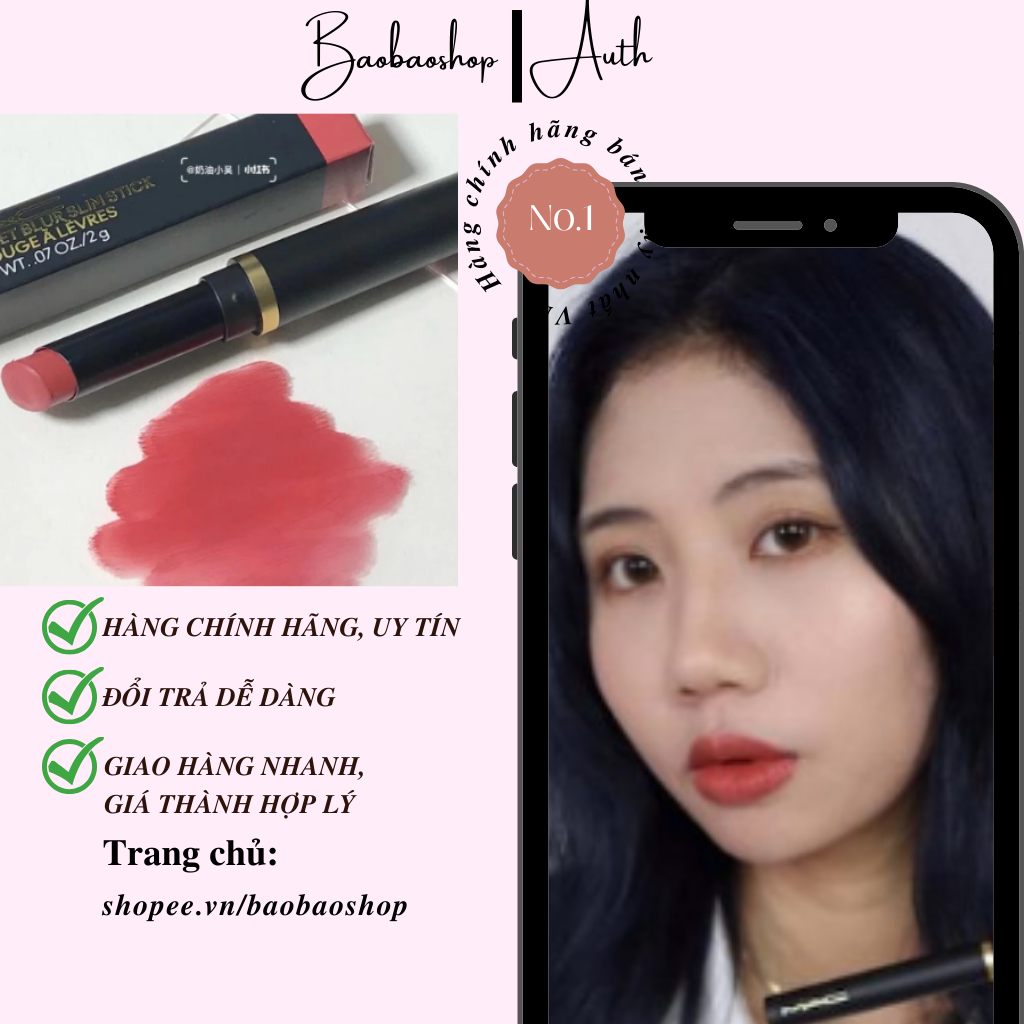 Son MAC Powder Kiss Velvet Blur Slim Stick 1g - Sắc Màu Lạ Mắt, Đôi Môi Quyến Rũ