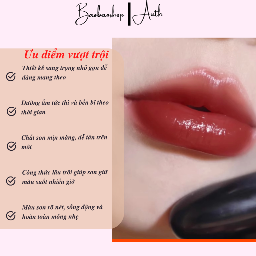 Son MAC Lustreglass Lipstick 1.8g - Đôi Môi Lấp Lánh, Quyến Rũ Huyền Diệu