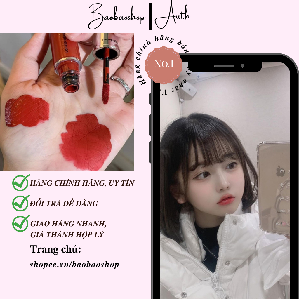Son MAC Locked Kiss Ink 2ml - Đôi Môi Lì Sâu và Bền Màu