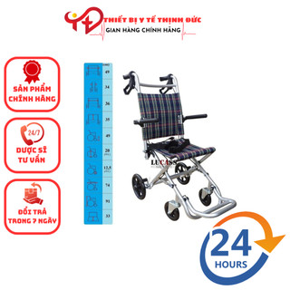Xe lăn nhôm du lịch bánh nhỏ lucass x-11