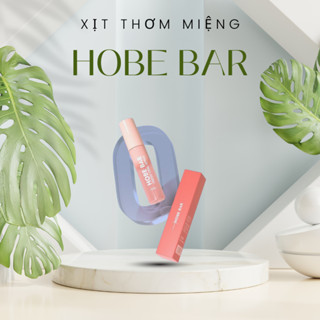 Xịt thơm miệng HOBEBAR 20ml thơm miệng hương đào loại bỏ vi khuẩn gây hôi