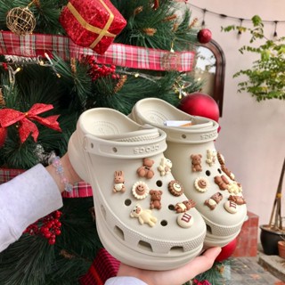 Dép Sục Crush cao 7cm jb gấu nâu cực cute