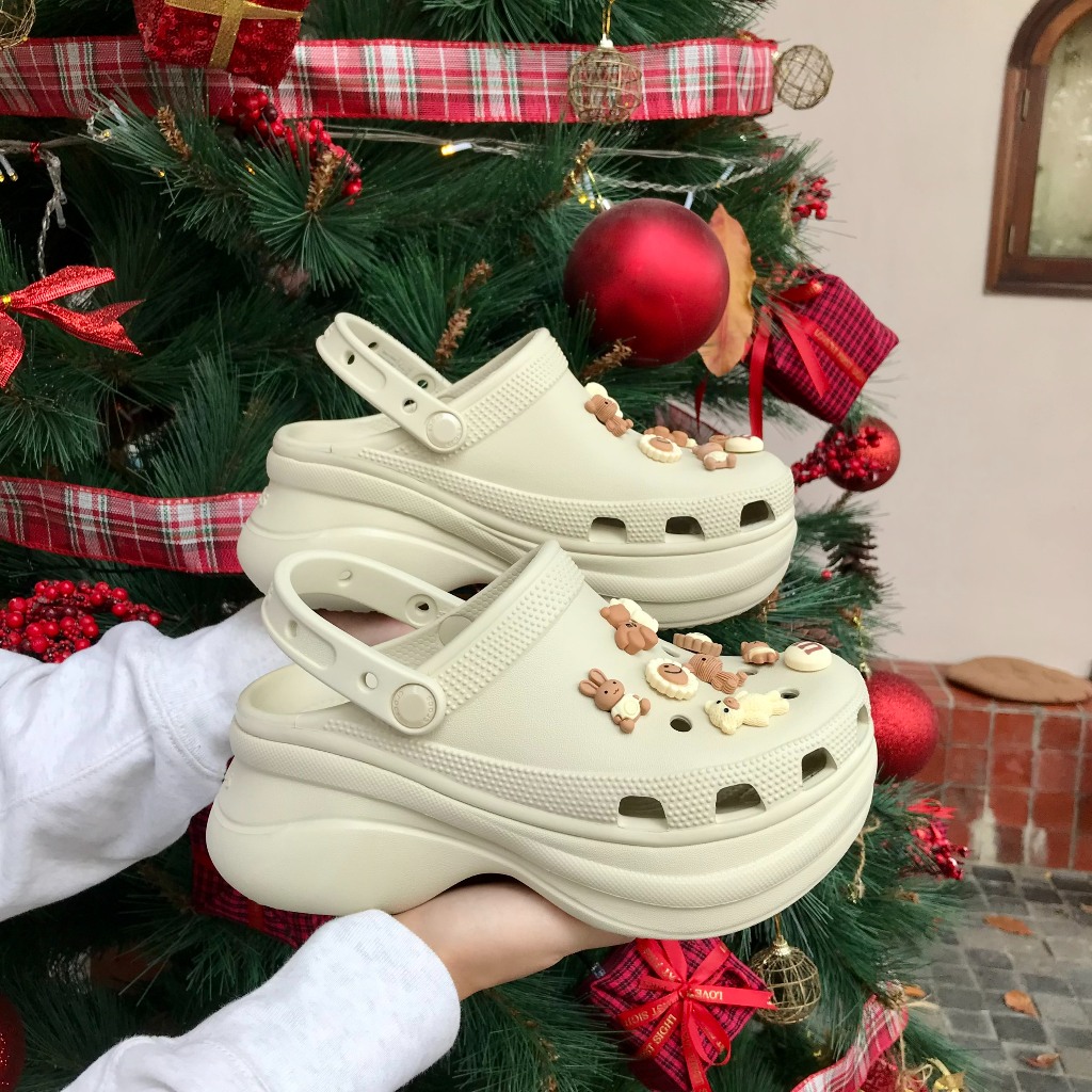 Dép Sục Crush cao 7cm jb gấu nâu cực cute | BigBuy360 - bigbuy360.vn