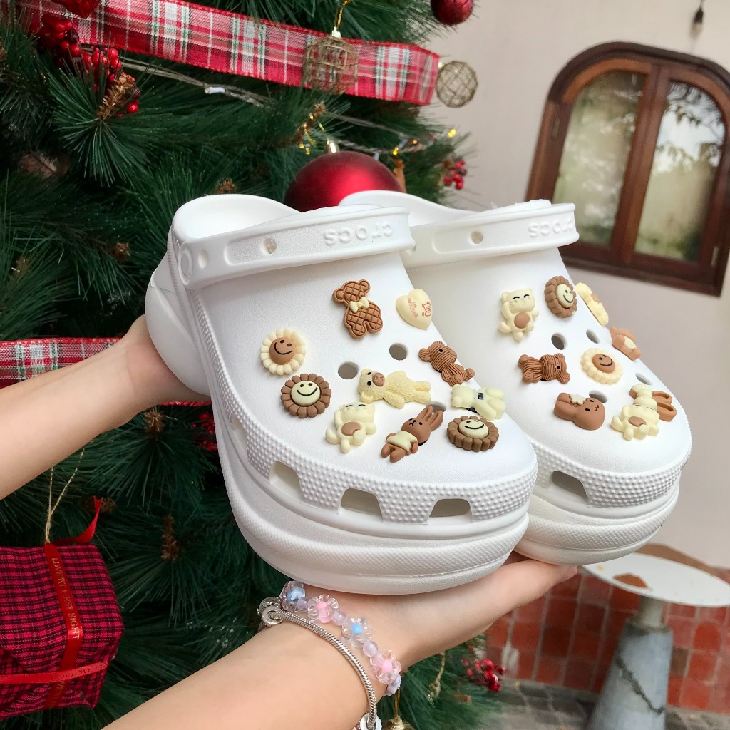 Dép Sục Crush cao 7cm jb gấu nâu cực cute | BigBuy360 - bigbuy360.vn