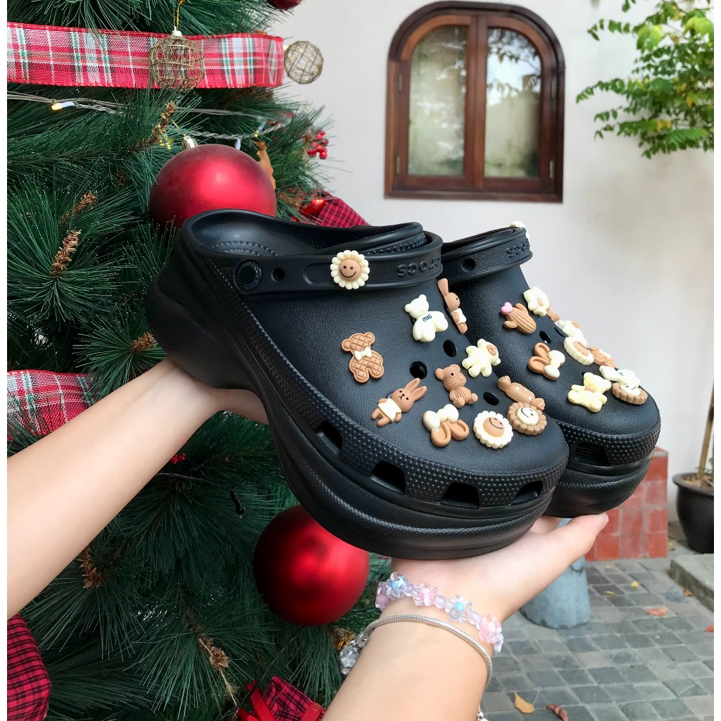 Dép Sục Crush cao 7cm jb gấu nâu cực cute | BigBuy360 - bigbuy360.vn