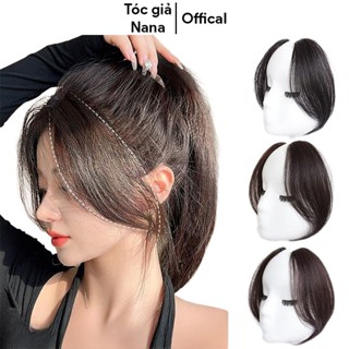 Tóc mái giả layer, kẹp phồng chân tóc mái hai bên Nana, tóc mái bay giả phong cách Hàn Quốc NN6