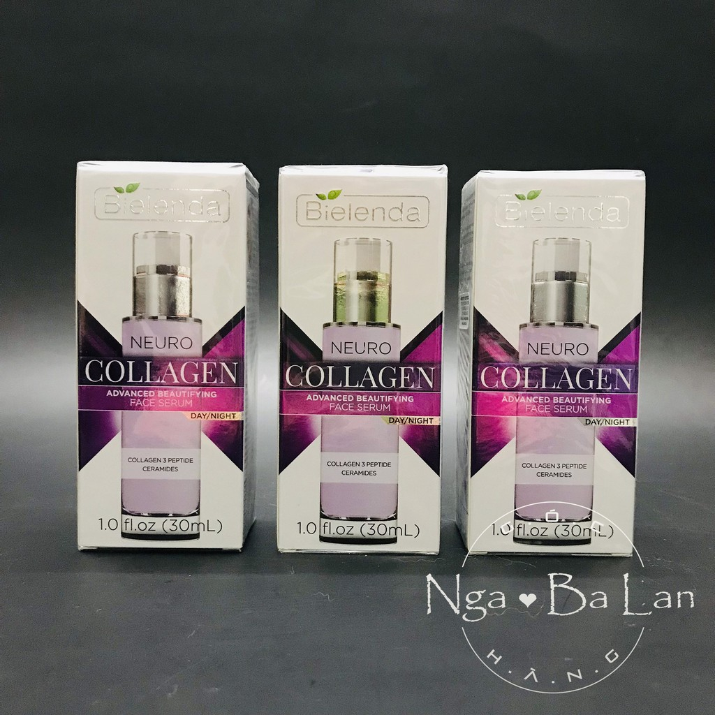 SERUM NEURO COLLAGEN BIELENDA CHỐNG LÃO HÓA XÓA NHĂN BỔ TRỢ COLLAGEN 72% ( MÀU TÍM )
