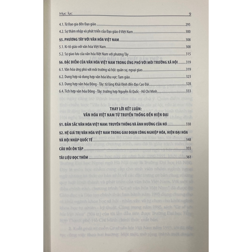 Sách - Cơ sở văn hóa Việt Nam