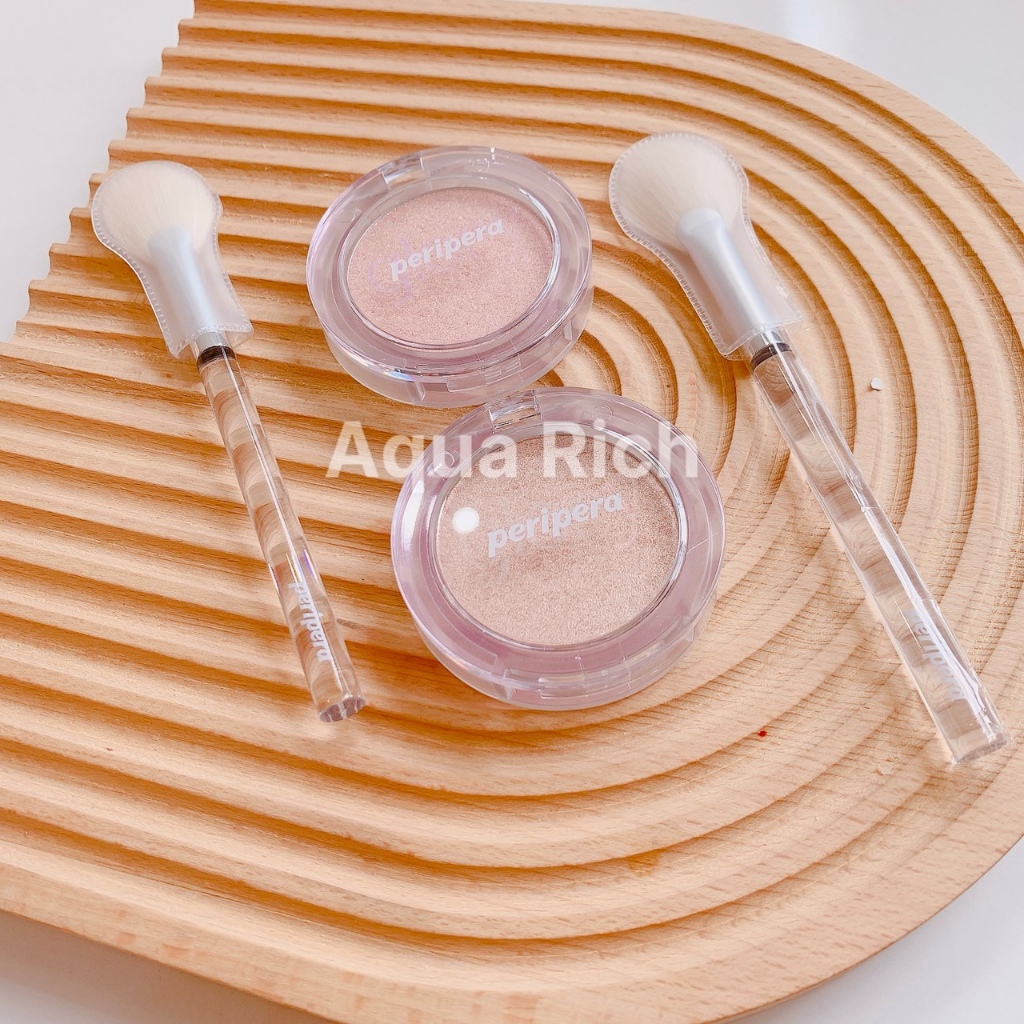 Phấn Bắt Sáng Ink Peripera Pure Glory Highlighter Set - 01 Day Glory - 02 Night Glory