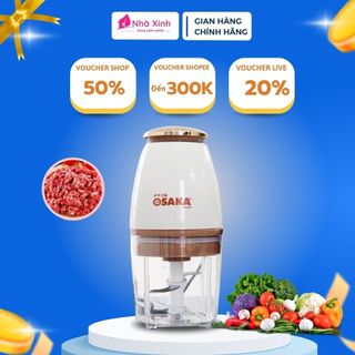 máy xay thịt, máy xay thịt đa năng OSAKA , xay cá, đồ ăn rặm cho bé cao cấp công suất 300w bảo hành chính hãng _OK43