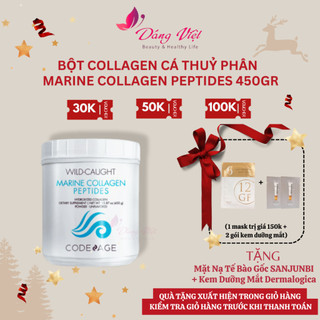 Bột collagen cá thuỷ phân codeage marine collagen peptides 450gr - công ty dáng việt