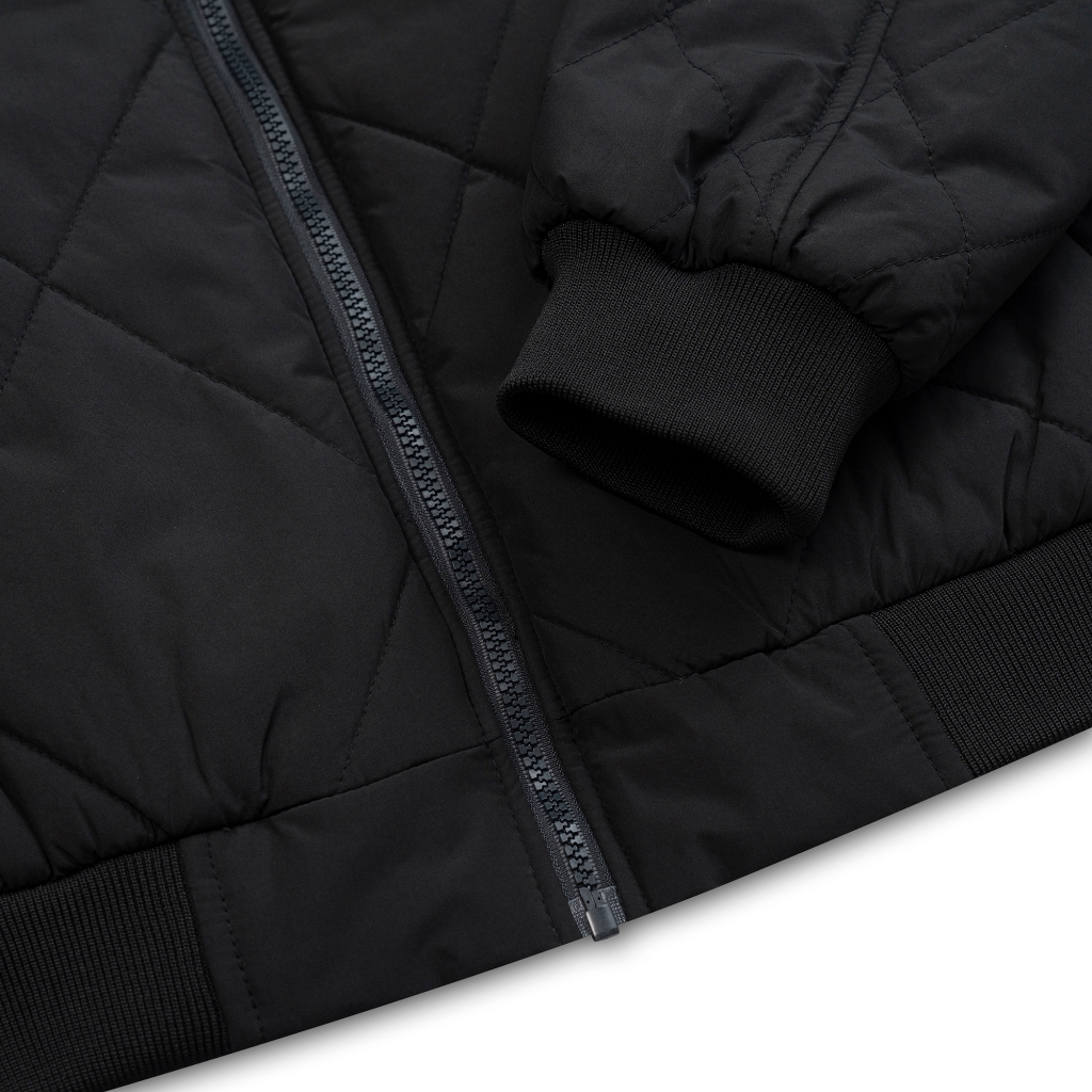 Áo Khoác Bomber basic trần bông quả trám bao giặt máy - Snomad