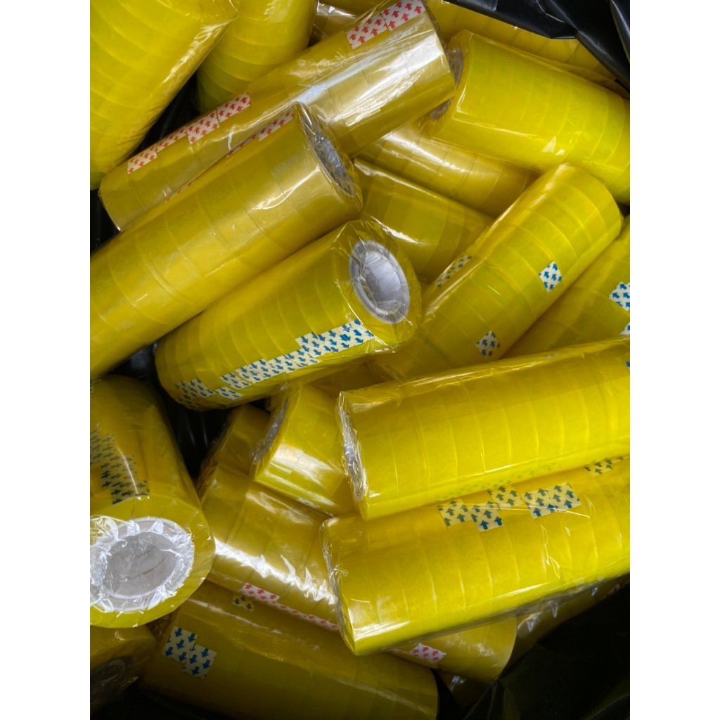 01 cây băng dính trong văn phòng bản 1cm/2cm