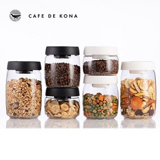 Volcano Lọ thủy tinh hút chân không bảo quản thực phẩm Cafede Kona