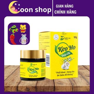 Keo ho diệp chi giúp bổ phế tăng sức đề kháng, hỗ trợ giảm ho, đau rát họng 100g