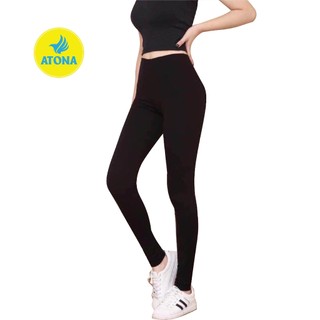 Quần legging nữ dài - atona chất đẹp tôn dáng