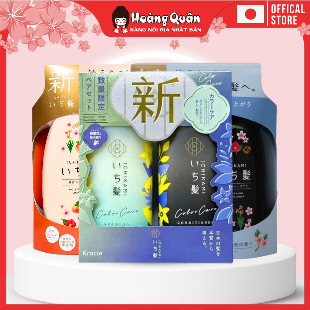 Set gội xả Ichikami