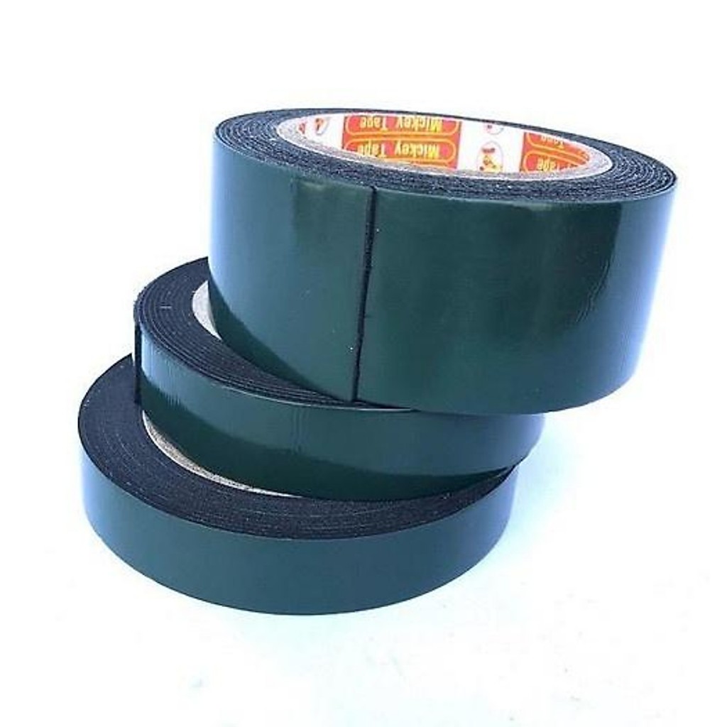 Băng keo xốp xanh 2 mặt siêu dính, chịu lực tốt bảng 4.8cm