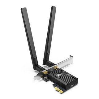 Cạc mạng không dây TP-Link PCI-E Archer TX55E (Chuẩn AX/ AX3000Mbps/ 2 Ăng-ten ngoài/ Bluetooth)