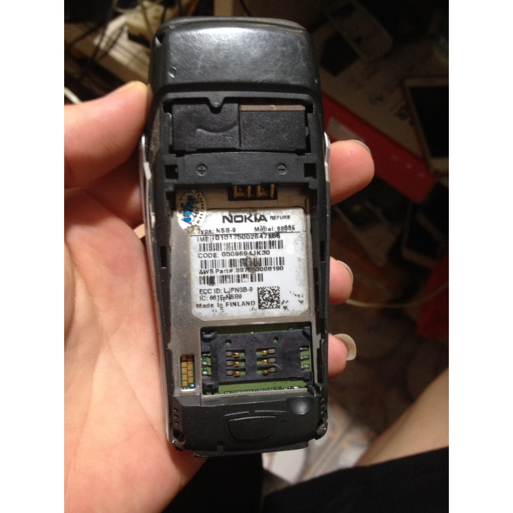 Xác xấu NOKIA còn lại như hình, chưa thử, không rõ tình trạng, ae lấy linh kiện