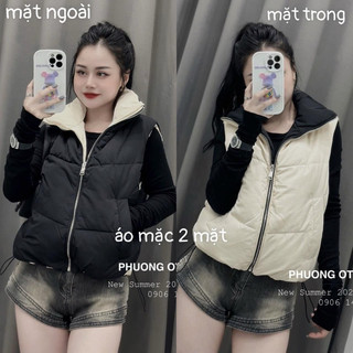 Áo khoác phao gile dư sịn
