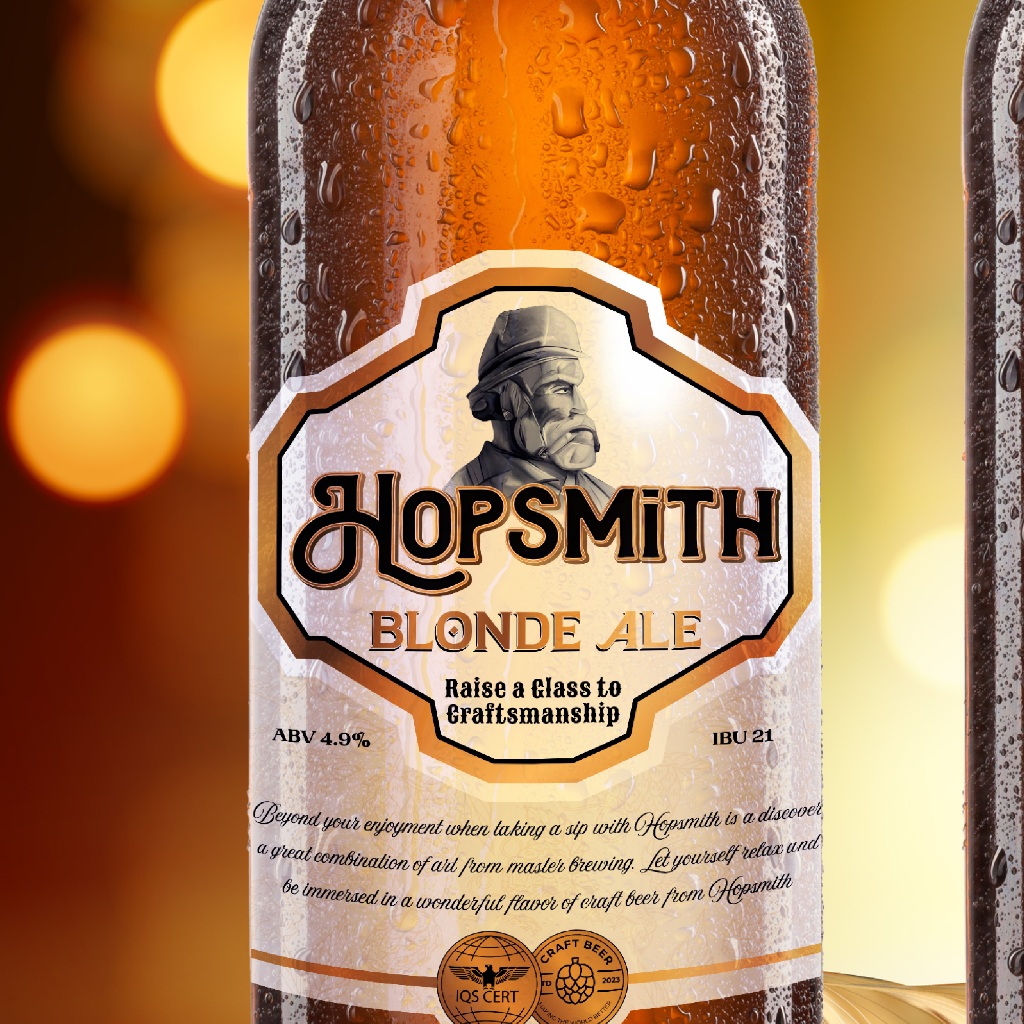 Bia Thủ Công Hopsmith Blone Ale Là Dòng Bia Thủ Công Độc Đáo Tại Brewmaster, Mùi Hương Thơm Khó Cưỡng Lại