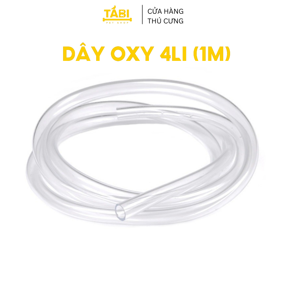 2M Dây Oxy Dùng Cho Máy Sủi Khí - Dây Dẫn Oxy Cho Hồ Cá [2M 4LY]