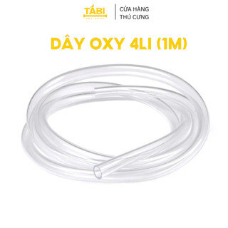 1m Dây Oxy Dùng Cho Máy Sủi Khí - Dây Dẫn Oxy Cho Hồ Cá [1M DÂY 4LI]