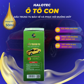 Halotec Phục hồi Buồng Đốt 50ml: Làm sạch cặn carbon, Tăng hiệu suất đốt, Giảm tiêu hao nhiên liệu & khói đen.