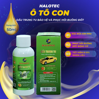 Halotec Phục hồi Buồng Đốt 50ml: Làm sạch cặn carbon, Tăng hiệu suất đốt, Giảm tiêu hao nhiên liệu & khói đen.