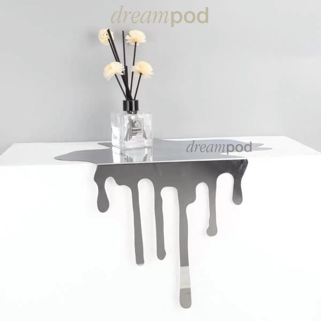 Dreampod SS Melting Mirror - khay decor hiệu ứng nước chảy