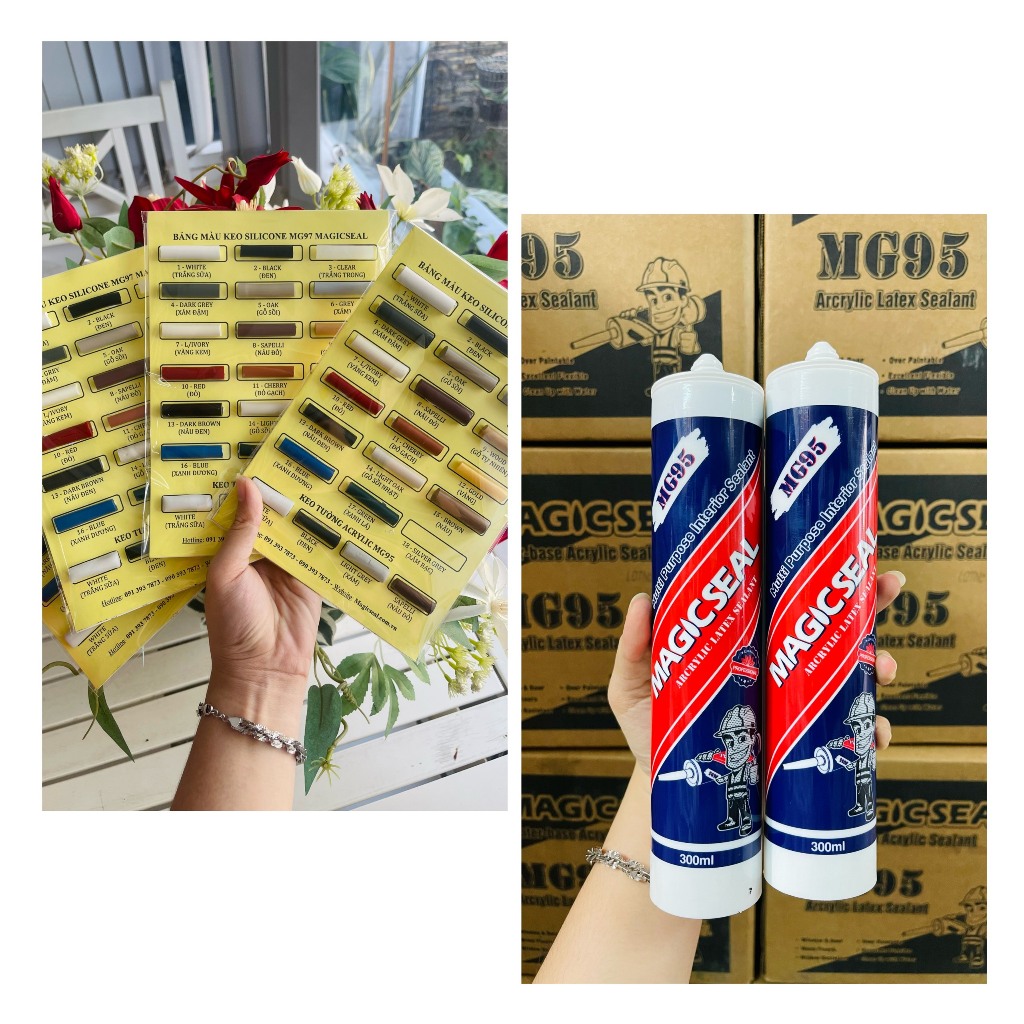 Keo Silicon Magicseal Acrylic A100 - 300ml