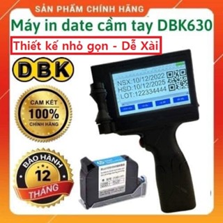  Máy In Date Cầm Tay 12.7mm DBK630 
