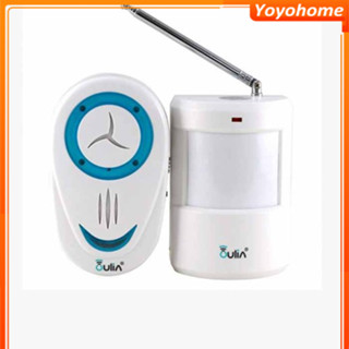 Chuông báo khách kiêm chống trộm hồng ngoại, chuông cửa