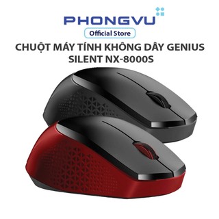 Chuột máy tính không dây genius silent nx-8000s - bảo hành 12 tháng