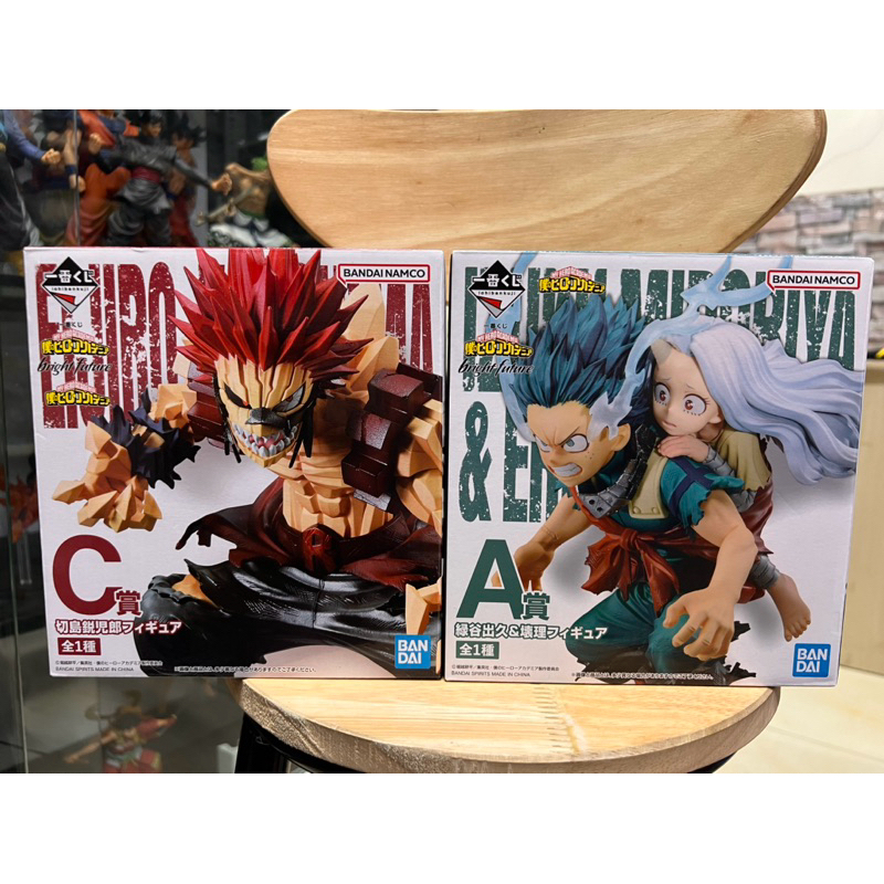 Mô hình my hero academia cao cấp - deku cõng eri và kirishima ichiban chính hãng bandai