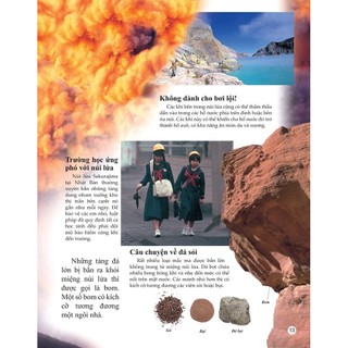 Sách - Bách Khoa Tri Thức Về Khám Phá Thế Giới Cho Trẻ Em - Volcano - Núi Lửa